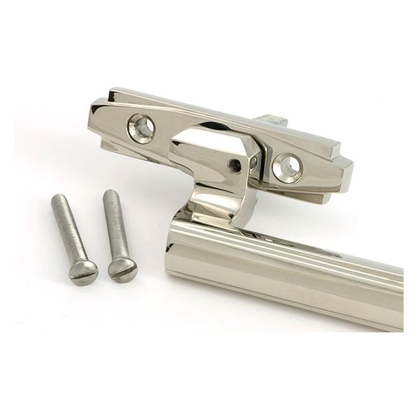 From The Anvil - Polished Nickel Art Deco Espag - LH - 51933