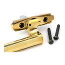 From The Anvil - Aged Brass Art Deco Espag - RH - 51946 - Choice Handles