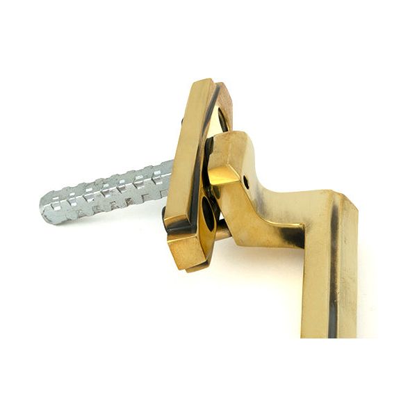 From The Anvil - Aged Brass Art Deco Espag - RH - 51946 - Choice Handles