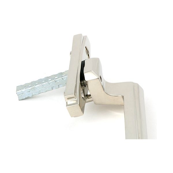 From The Anvil - Polished Nickel Art Deco Espag - RH - 51947 - Choice Handles