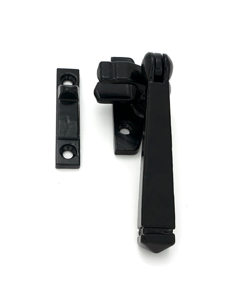 From The Anvil - Black Night-Vent Locking Avon Fastener (Steel Window) - 51990