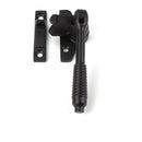 From The Anvil - Aged Bronze Night-Vent Locking Reeded Fastener (Steel Window) - 51993 - Choice Handles