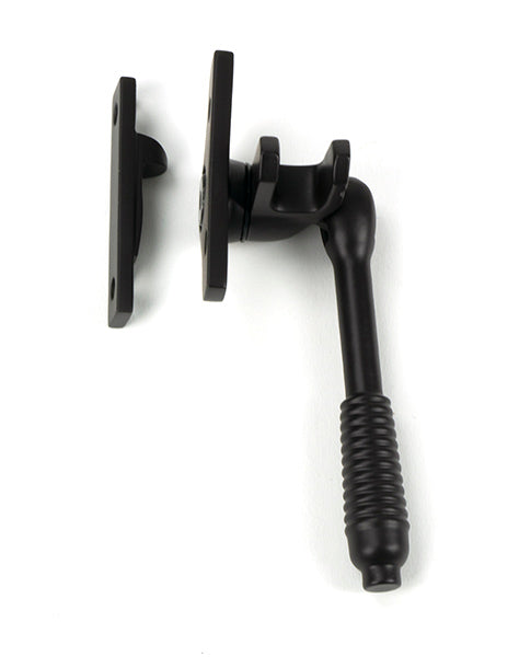 From The Anvil - Aged Bronze Night-Vent Locking Reeded Fastener (Steel Window) - 51993