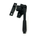 From The Anvil - Matt Black Night-Vent Locking Reeded Fastener (Steel Window) - 51994 - Choice Handles