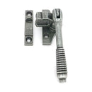 From The Anvil - Pewter Night-Vent Locking Reeded Fastener (Steel Window) - 51995 - Choice Handles