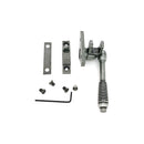 From The Anvil - Pewter Night-Vent Locking Reeded Fastener (Steel Window) - 51995 - Choice Handles