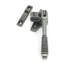 From The Anvil - Pewter Night-Vent Locking Reeded Fastener (Steel Window) - 51995 - Choice Handles