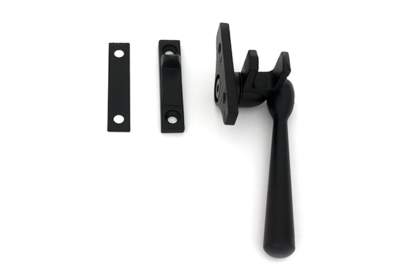 From The Anvil - Matt Black Night-Vent Locking Newbury Fastener (Steel Window) - 51998
