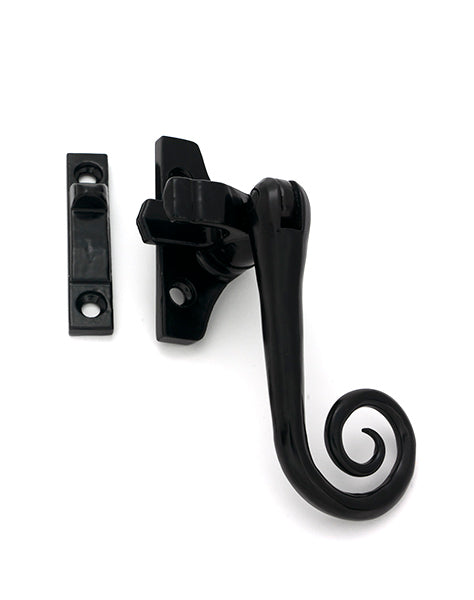 From The Anvil - Black Night-Vent Locking Monkeytail Fastener (Steel Window) - 52002