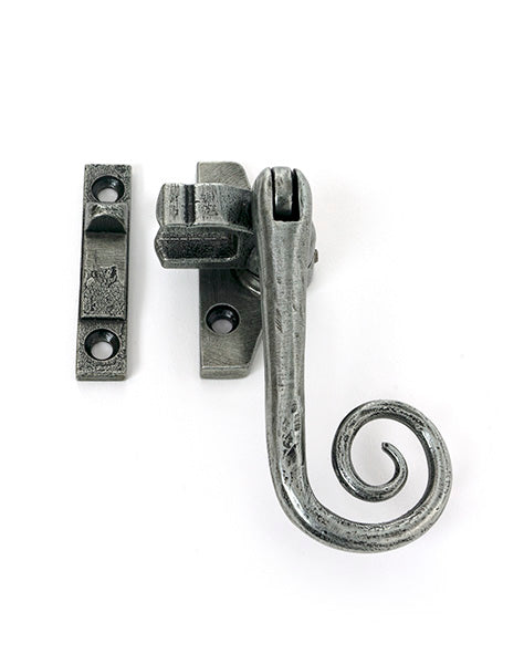From The Anvil - Pewter Night-Vent Locking Monkeytail Fastener (Steel Window) - 52003