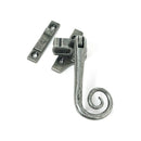 From The Anvil - Pewter Night-Vent Locking Monkeytail Fastener (Steel Window) - 52003 - Choice Handles