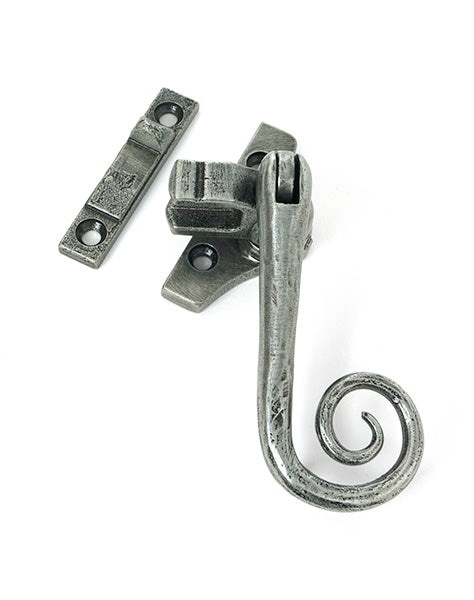 From The Anvil - Pewter Night-Vent Locking Monkeytail Fastener (Steel Window) - 52003