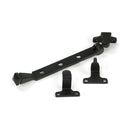 From The Anvil - Aged Bronze 8" Avon Stay (Steel Window) - 52007 - Choice Handles