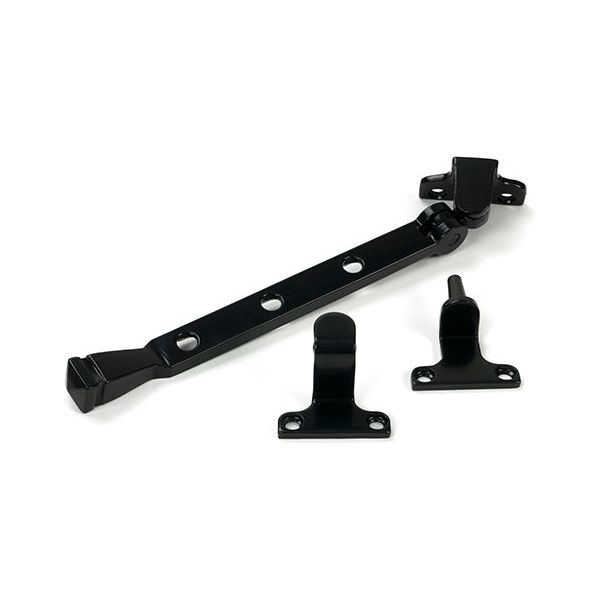 From The Anvil - Black 8" Avon Stay (Steel Window) - 52008