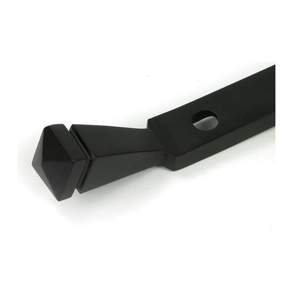 From The Anvil - Aged Bronze 10" Avon Stay (Steel Window) - 52011 - Choice Handles