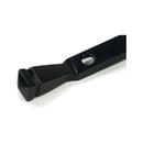 From The Anvil - Black 10" Avon Stay (Steel Window) - 52012 - Choice Handles