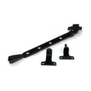 From The Anvil - Black 10" Avon Stay (Steel Window) - 52012 - Choice Handles