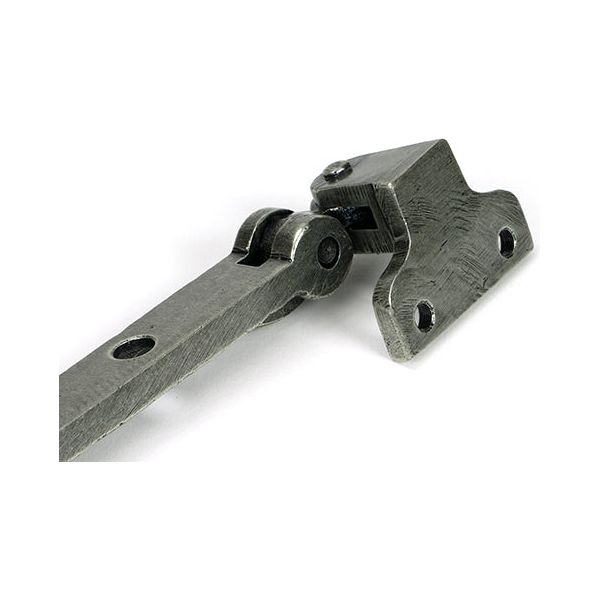 From The Anvil - Pewter 10" Avon Stay (Steel Window) - 52013 - Choice Handles