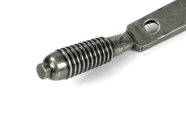 From The Anvil - Pewter 8" Reeded Stay (Steel Window) - 52017