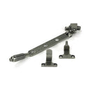 From The Anvil - Pewter 8" Reeded Stay (Steel Window) - 52017 - Choice Handles