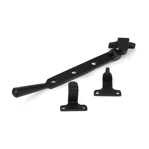 From The Anvil - Aged Bronze 8" Newbury Stay (Steel Window) - 52023 - Choice Handles