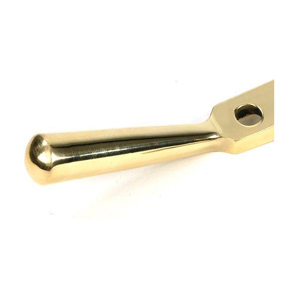 From The Anvil - Polished Brass 8" Newbury Stay (Steel Window) - 52026 - Choice Handles