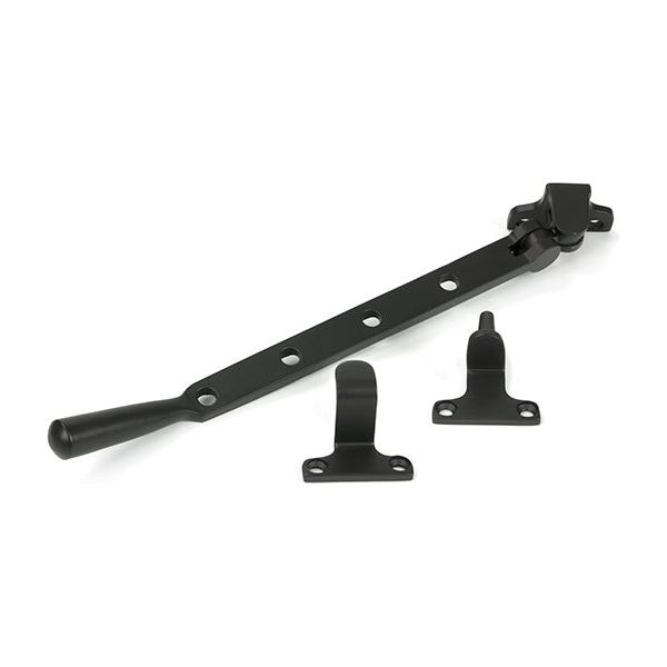 From The Anvil - Aged Bronze 10" Newbury Stay (Steel Window) - 52027 - Choice Handles