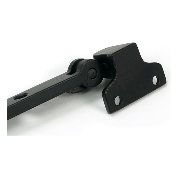 From The Anvil - Matt Black 10" Newbury Stay (Steel Window) - 52028 - Choice Handles