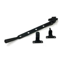 From The Anvil - Matt Black 10" Newbury Stay (Steel Window) - 52028 - Choice Handles