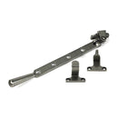 From The Anvil - Pewter 10" Newbury Stay (Steel Window) - 52029 - Choice Handles