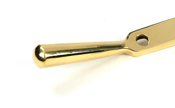 From The Anvil - Polished Brass 10" Newbury Stay (Steel Window) - 52030