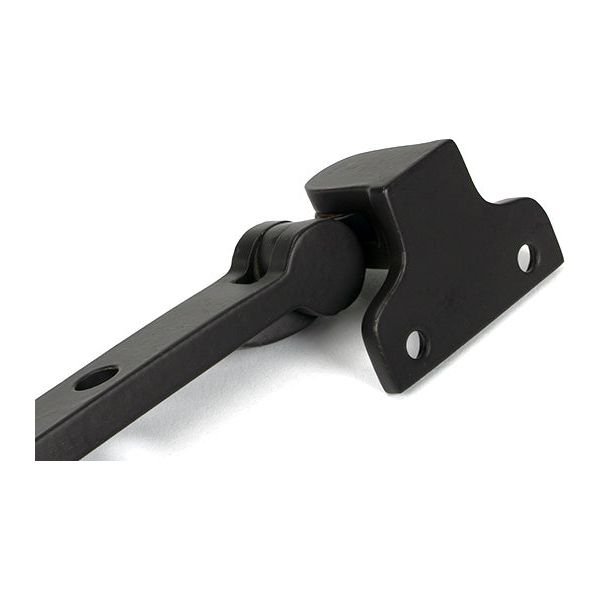 From The Anvil - Aged Bronze 10" Monkeytail Stay (Steel Window) - 52035 - Choice Handles