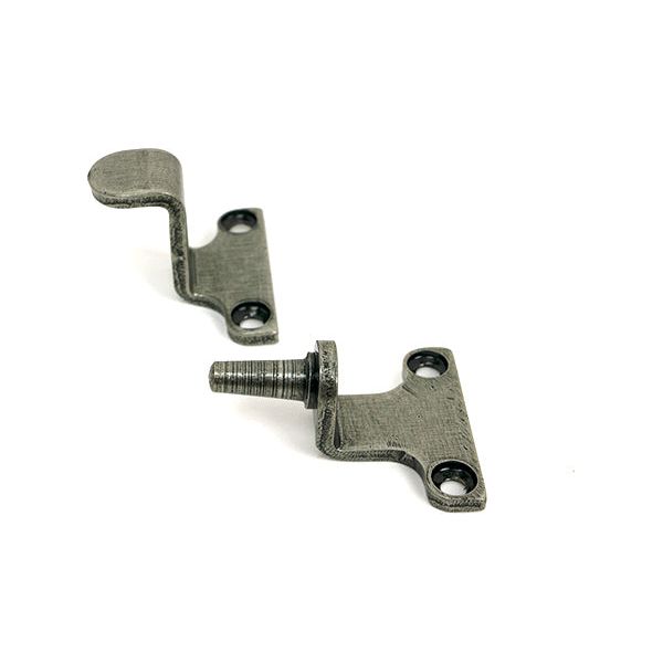 From The Anvil - Pewter 10" Monkeytail Stay (Steel Window) - 52037 - Choice Handles