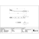 From The Anvil - Polished Marine SS (316) 8" Reeded Stay - 52070 - Choice Handles