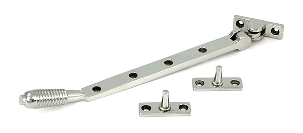 From The Anvil - Polished Marine SS (316) 10" Reeded Stay - 52074
