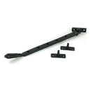 From The Anvil - Matt Black 12" Reeded Stay - 52076 - Choice Handles