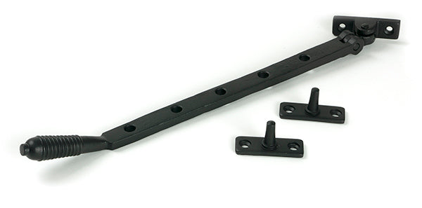 From The Anvil - Matt Black 12" Reeded Stay - 52076