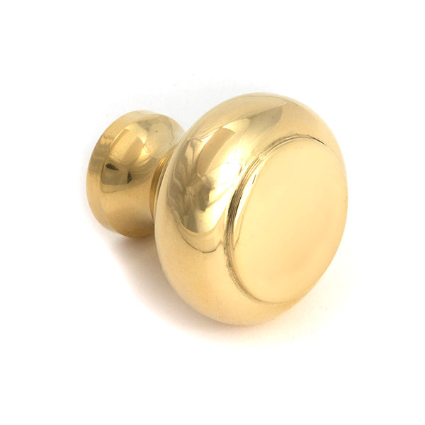 From The Anvil - Polished Brass Regency Cabinet Knob - Small - 52085 - Choice Handles