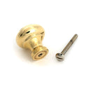 From The Anvil - Polished Brass Regency Cabinet Knob - Small - 52085 - Choice Handles