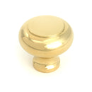 From The Anvil - Polished Brass Regency Cabinet Knob - Large - 52086 - Choice Handles