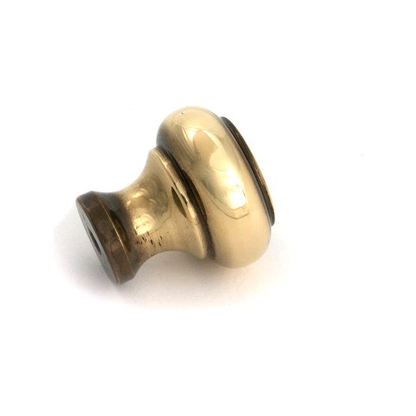 From The Anvil - Aged Brass Regency Cabinet Knob - Small - 52087 - Choice Handles