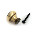 From The Anvil - Aged Brass Regency Cabinet Knob - Small - 52087 - Choice Handles