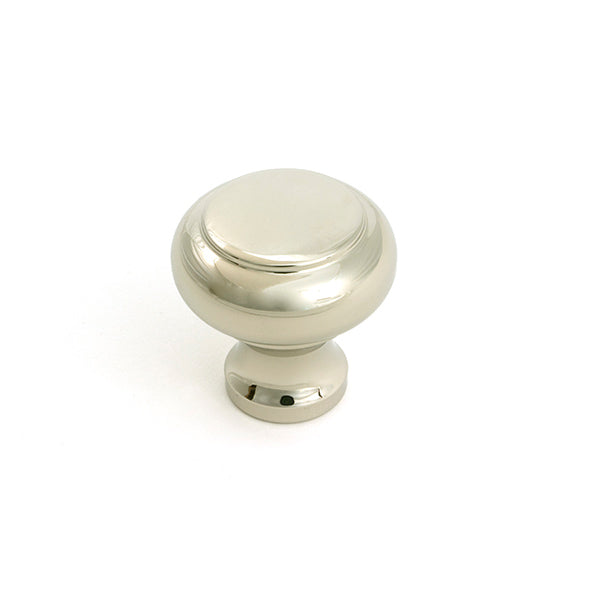From The Anvil - Polished Nickel Regency Cabinet Knob - Small - 52089