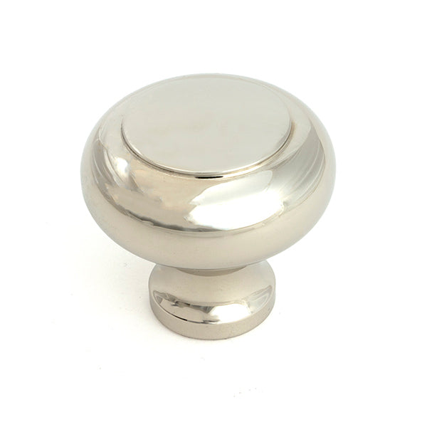 From The Anvil - Polished Nickel Regency Cabinet Knob - Large - 52090 - Choice Handles