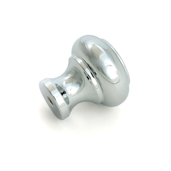From The Anvil - Polished Chrome Regency Cabinet Knob - Small - 52091 - Choice Handles