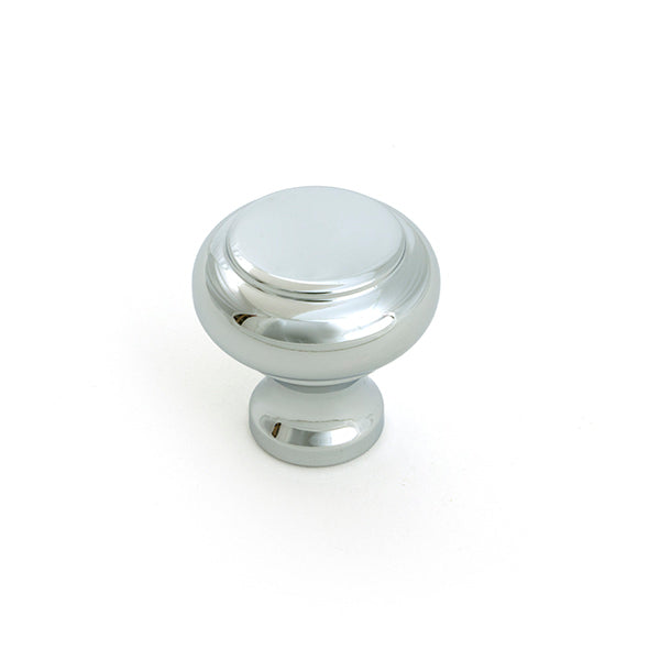 From The Anvil - Polished Chrome Regency Cabinet Knob - Small - 52091 - Choice Handles