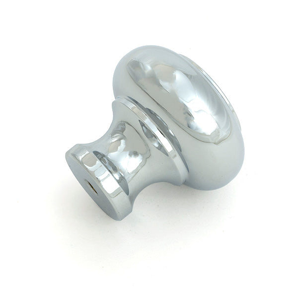 From The Anvil - Polished Chrome Regency Cabinet Knob - Large - 52092 - Choice Handles