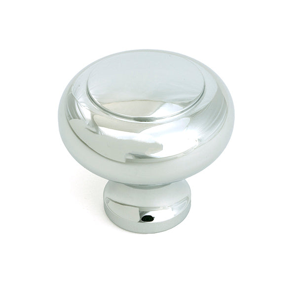 From The Anvil - Polished Chrome Regency Cabinet Knob - Large - 52092 - Choice Handles
