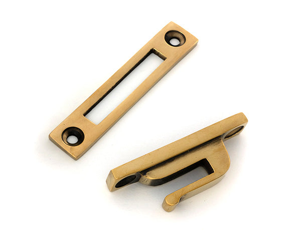 From The Anvil - Aged Brass Locking Brompton Fastener – LH - 52115
