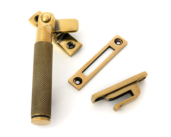 From The Anvil - Aged Brass Locking Brompton Fastener – LH - 52115